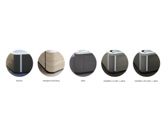 SPA minipiscina hidromasaje 5 plazas Kinedo Ebro A400