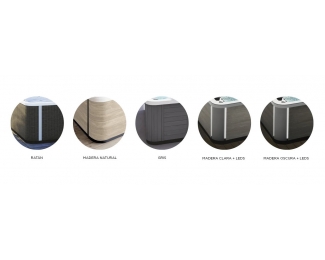 SPA minipiscina hidromasaje 3 plazas Kinedo Baikal A300