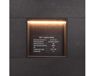 Sets de hornacinas con iluminación LED Schluter KERDI-BOARD-NLT