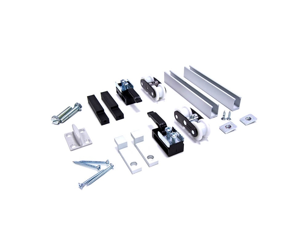 Juego accesorios puerta corredera Klein Lite 100 retráctil