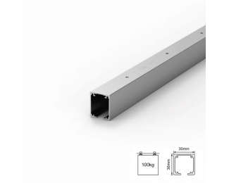 Guía puerta corredera Klein  Lite+ 100 aluminio