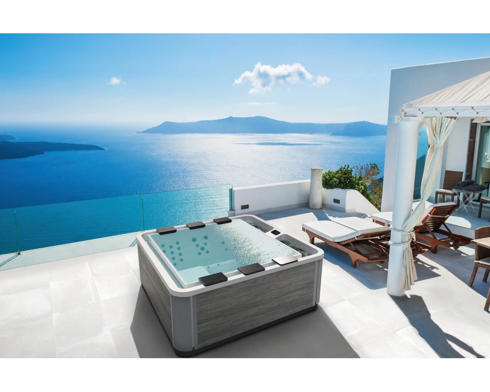 SPA minipiscina hidromasaje 5 plazas Kinedo Malaui A700