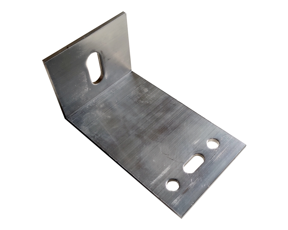 Ménsula escuadra retención aluminio fondo 80mm