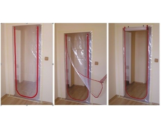 Puerta aislante con cremallera en U Pentrilo 13224