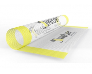 Malla de refuerzo Webertherm Malla 160 rollo 1,10x50m (55m²)