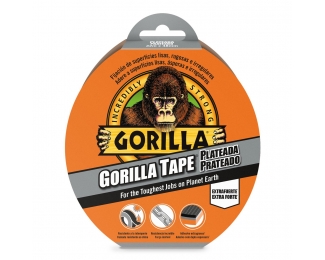 Cinta americana Gorilla Tape 48mm x 32m plateada