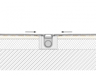 Panel de pendiente impermeabilizante Schluter KERDI-SHOWER-LT