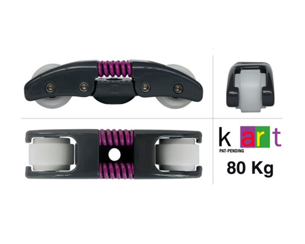 Sistema corredero para puertas de vidrio Krona K Art 80 + System 1760