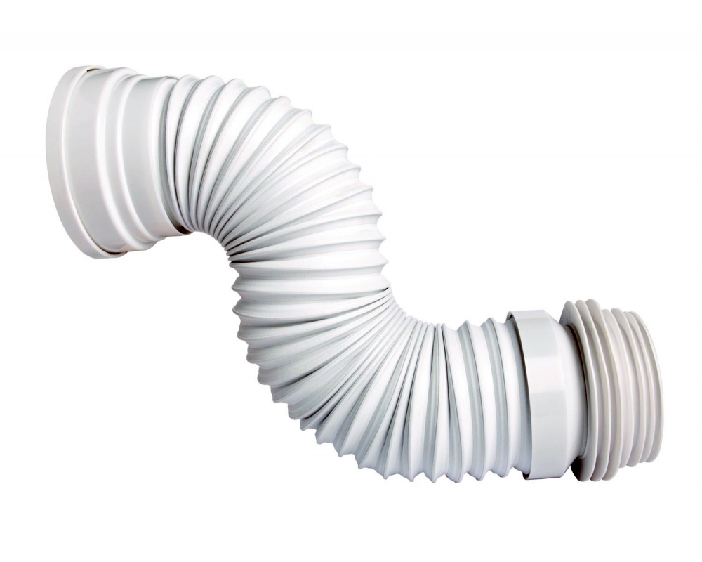 Manguito WC extensible labiado con armadura metálica RWBE 1400 L