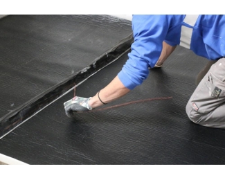 Lámina de fieltro de poliéster Soprema Texfon rollo 1x20m