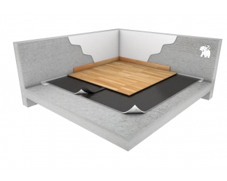 Lámina de fieltro de poliéster Soprema Texfon rollo 1x20m