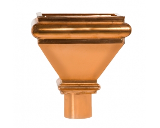 Cubeta salida redonda cobre Ø100mm