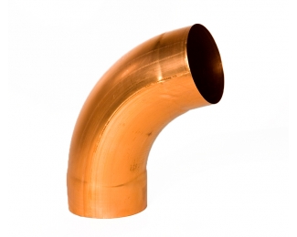 Codo redondo 40º cobre 100mm