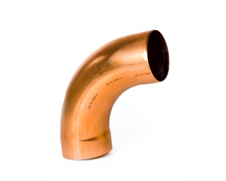 Codo redondo 85º cobre 80mm