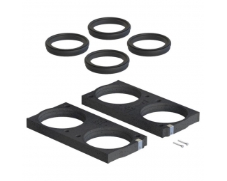 Set 2 adaptador para Zehnder ComfoClime 24 con ComfoAir Q 350