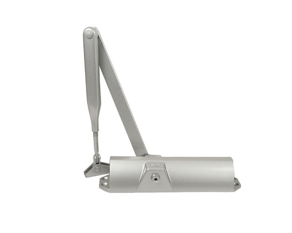 Muelle cierrapuestas Dorma TS 68 brazo normal plata