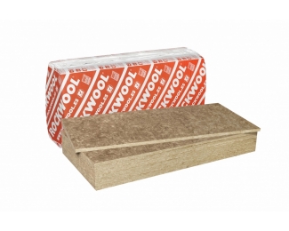 Panel de lana de roca 1200x600x40mm Rockwool Rocksol 525 (paquete 4,32m²)
