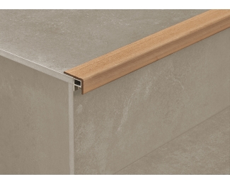 Perfil para remate de peldaños Novopeldaño Astra Stella 25x40X2500MM
