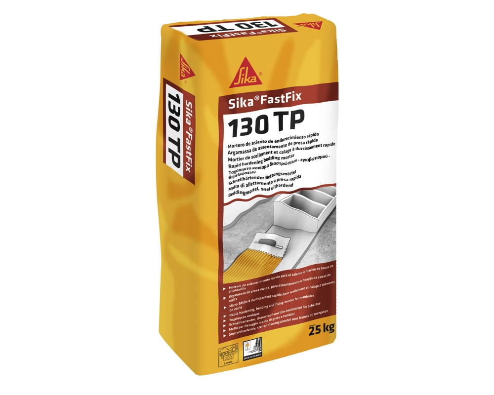 Mortero cementoso Sika FastFix 130 TP saco 25kg