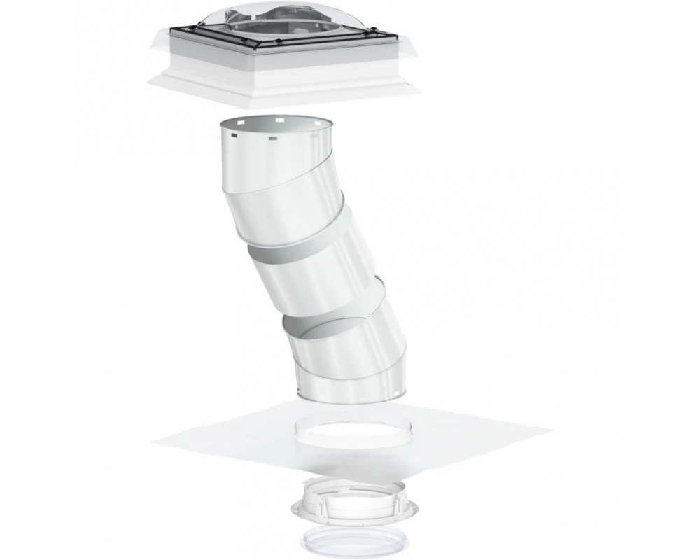 Tubo solar rígido para cubierta plana de 35 cm de diámetro Velux TCR 0K14 0010