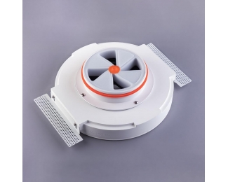 Difusor circular plano para empotrar techo Ergovent Rondo 125