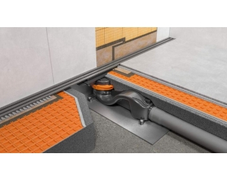 Set de desagüe lineal con sifón invertido Schlüter KERDI-LINE-VARIO-H 40