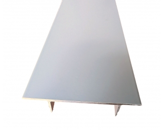 Zócalo de aluminio para perfil enrasado modelo Z blanco RAL9010