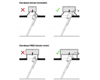 Escalera escamoteable de tijera galvanizada ZX-TERRAZA