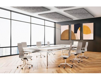 Panel de absorción acústica 1.200x600mm Sopema PureKustik Rectángulo (2 uds.)