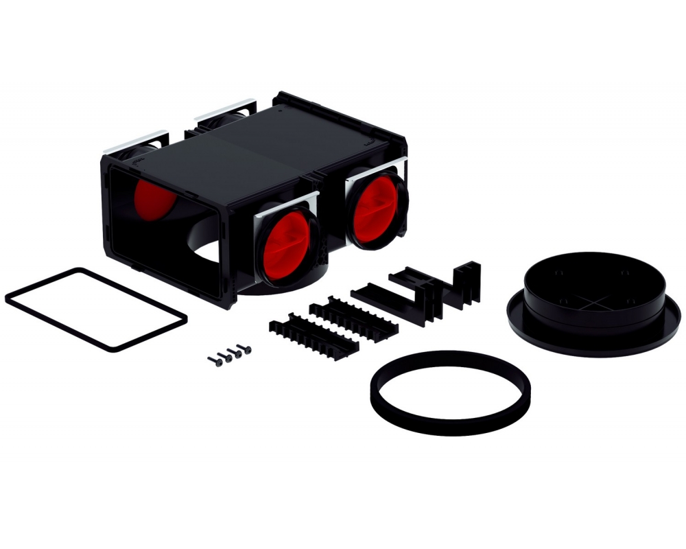 Distribuidor Zehnder ComfoCube Flex 4xDN90 con conexión DN160