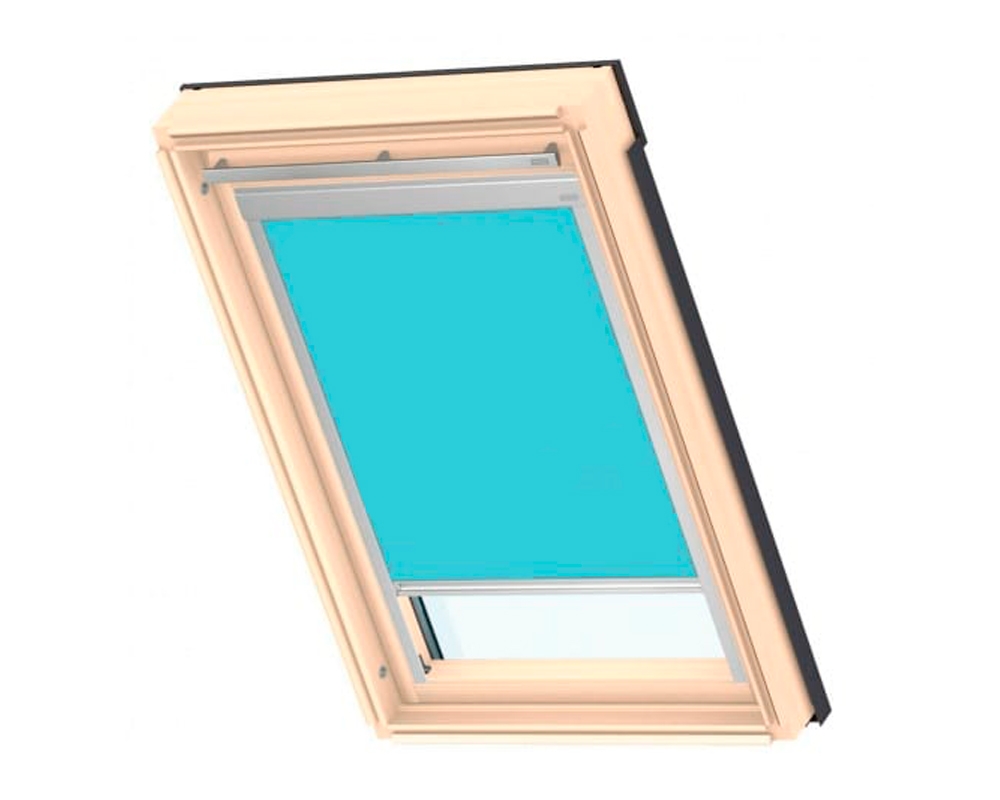 Estor manual Velux RFL S06 4081 azul turquesa
