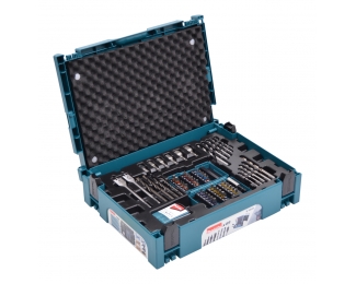 Maletín de accesorios en Makpac 69pcs Makita B-49638
