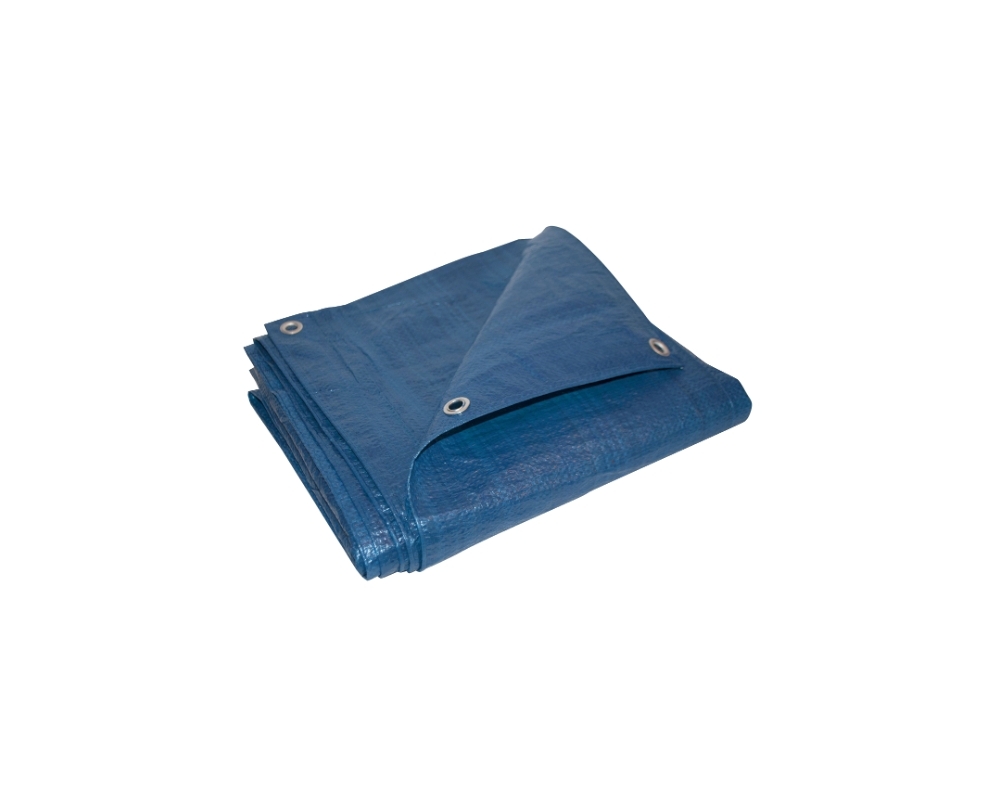 Toldo polietileno reforzado 120g 4x6m azul