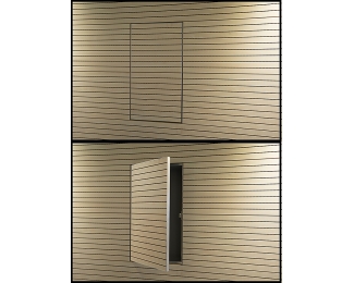 Trampilla de inspección de diseño oculta Magic Space 50x40cm