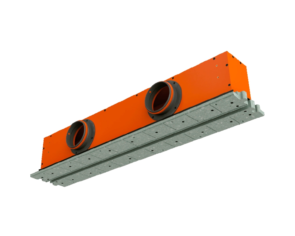 Difusor lineal ranura plano empotrar aire acondicionado Ergovent Lineo Pro Condi