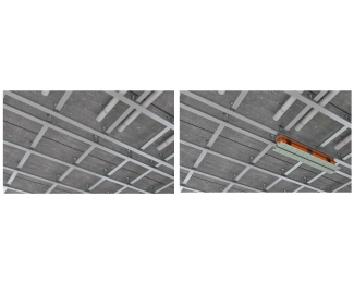 Difusor lineal ranura plano empotrar aire acondicionado Ergovent Lineo Pro Condi