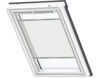 Cortina plisada manual Velux FHL S06 1016S blanca
