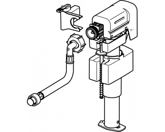 Kit de válvula de llenado cisterna empotrada 3H Viega 8580.3