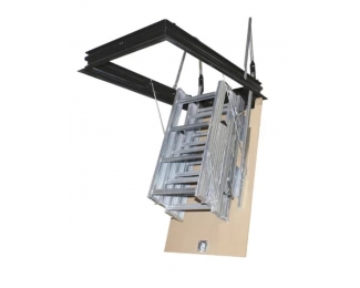 Escalera escamoteable plegable en 4 tramos PK-4 metálica