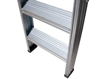 Escalera escamoteable plegable en 4 tramos PK-4 metálica