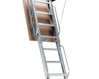 Escalera escamoteable plegable en 4 tramos PK-4 metálica