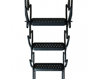 Escalera escamoteable de tijera galvanizada ZX-TECHO