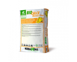 Alisador transpirable Kerakoll Biocalce Revoco Fino saco 25kg