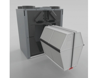 Intercambiador ERV entálpico para ComfoAir Q