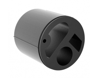 Prolongación circular EPP Ø315 L300 Zehnder 527009150