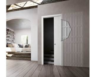 Premarco puerta corredera de una hoja Scrigno Platinum Maestro enfoscado