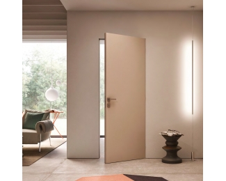 Puerta abatible enrasada y minimalista Scrigno Filo44