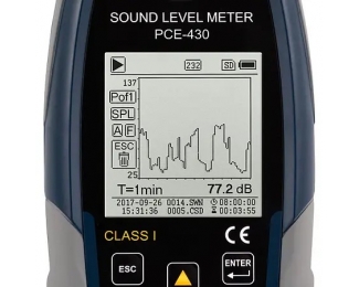 Sonometro PCE-430 clase 1 medidor de ruido profesional