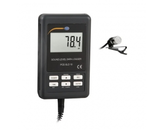 Sonómetro PCE-SLD 10 registrador de ruido clase 2 con salida 4-20 mA