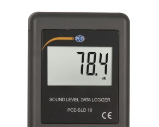 Sonómetro PCE-SLD 10 registrador de ruido clase 2 con salida 4-20 mA